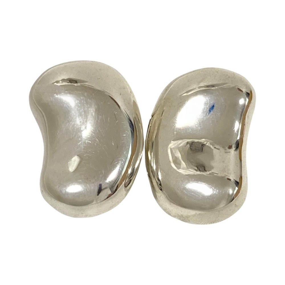 TIFFANY & CO. Silver Bean Earrings